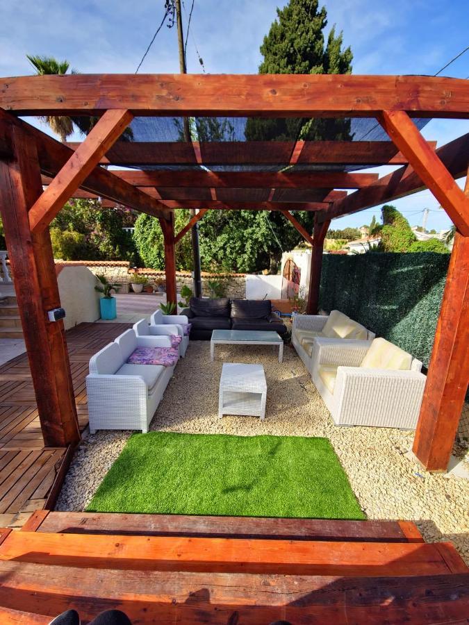 Calpe Chalet Privado Piscina A 5Min De La Playa Y Centro Jacuzzi Barbacoa Wifi Aire Eksteriør billede