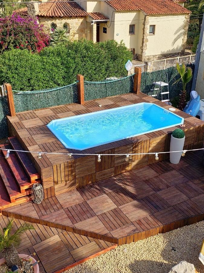 Calpe Chalet Privado Piscina A 5Min De La Playa Y Centro Jacuzzi Barbacoa Wifi Aire Eksteriør billede