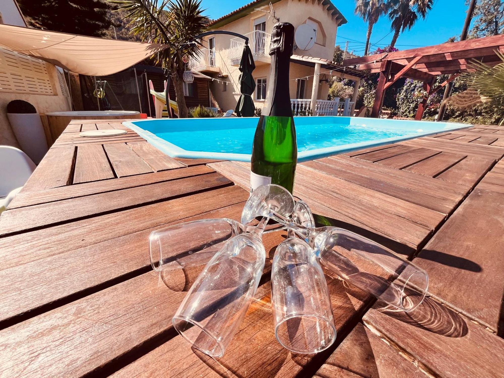 Calpe Chalet Privado Piscina A 5Min De La Playa Y Centro Jacuzzi Barbacoa Wifi Aire Eksteriør billede