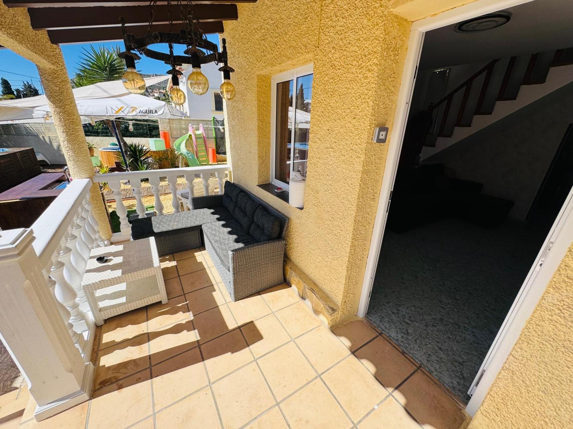 Calpe Chalet Privado Piscina A 5Min De La Playa Y Centro Jacuzzi Barbacoa Wifi Aire Eksteriør billede